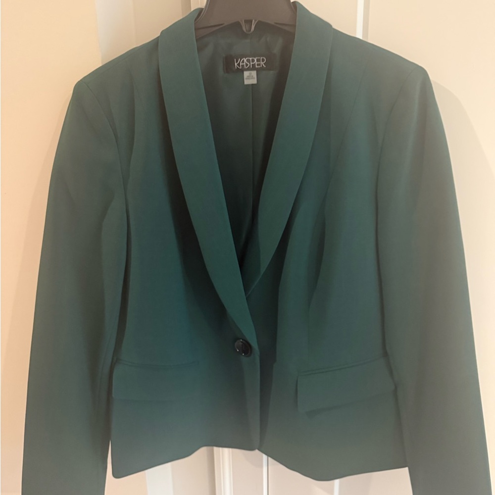Kasper Women's forest green blazer